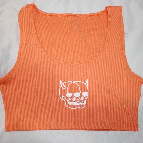 Halloween SHEIN Crop Top - Picture 1 of 5